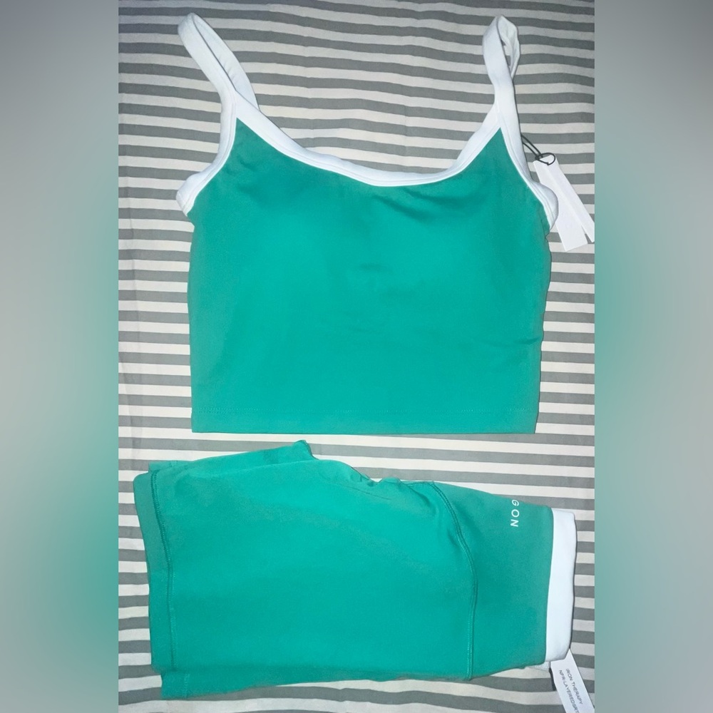 Paragon Double-Layer Sculptseam Plus Short 5" + SmoothHold Low Back Top Size S